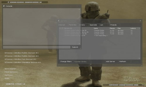 Counter-Strike 1.6 XTCS (CS 1.6 XTCS) is one of the best fan made client game of Counter-Strike 1.6 game. This version comes with a lot of features and with a powerfull HD graphic,sounds and sprites.